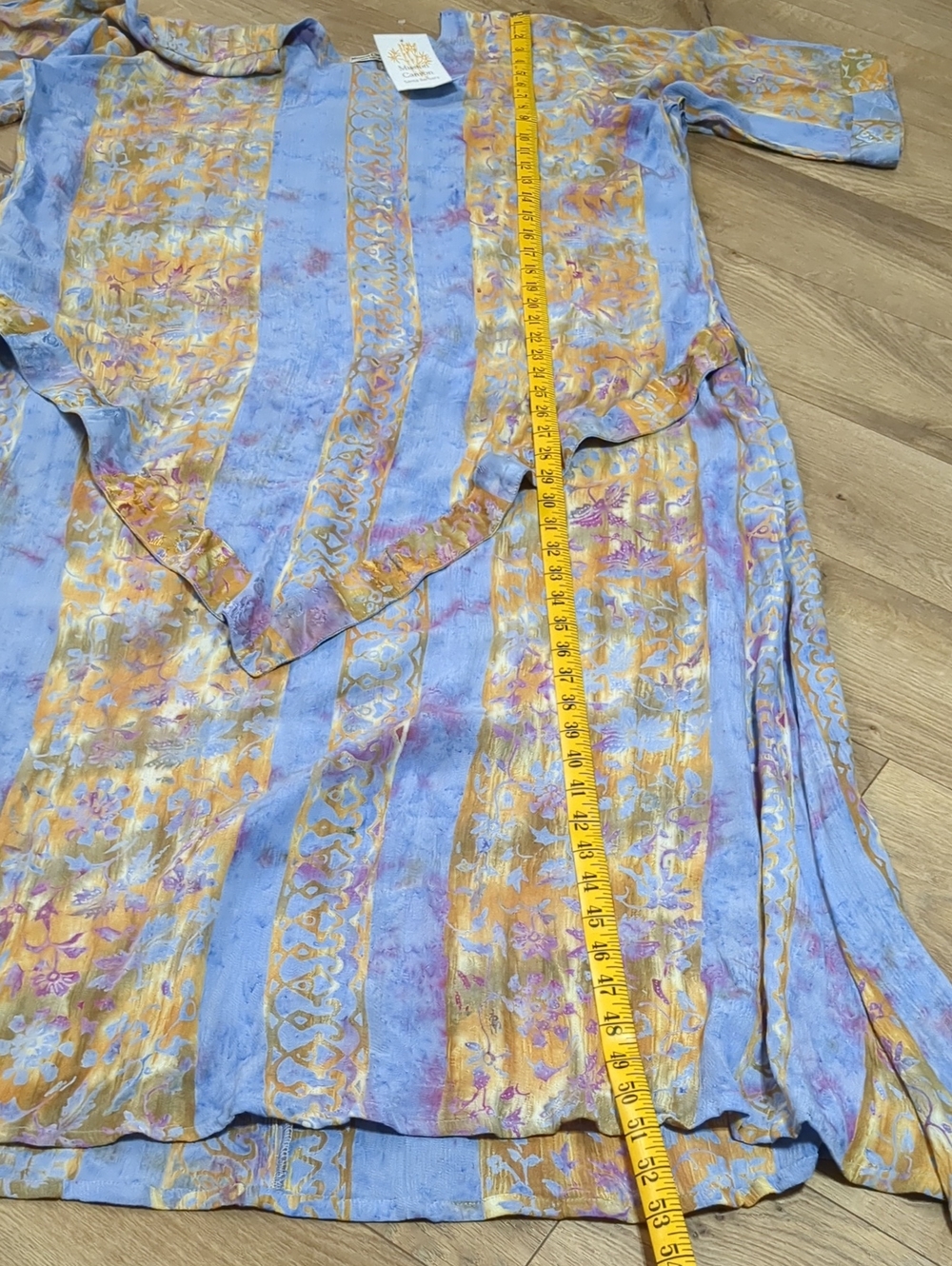 Mission Canyon Blue maxi dress Size 3XL NWT - Picture 6 of 11